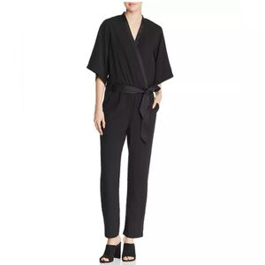 Scotch & Soda Anthropologie Kimono Party Shine Black Jumpsuit - Women’s Size XS